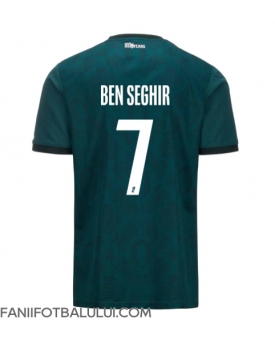 AS Monaco Eliesse Ben Seghir #7 Tricou Fotbal Replică 2024-25 Barbati Deplasare